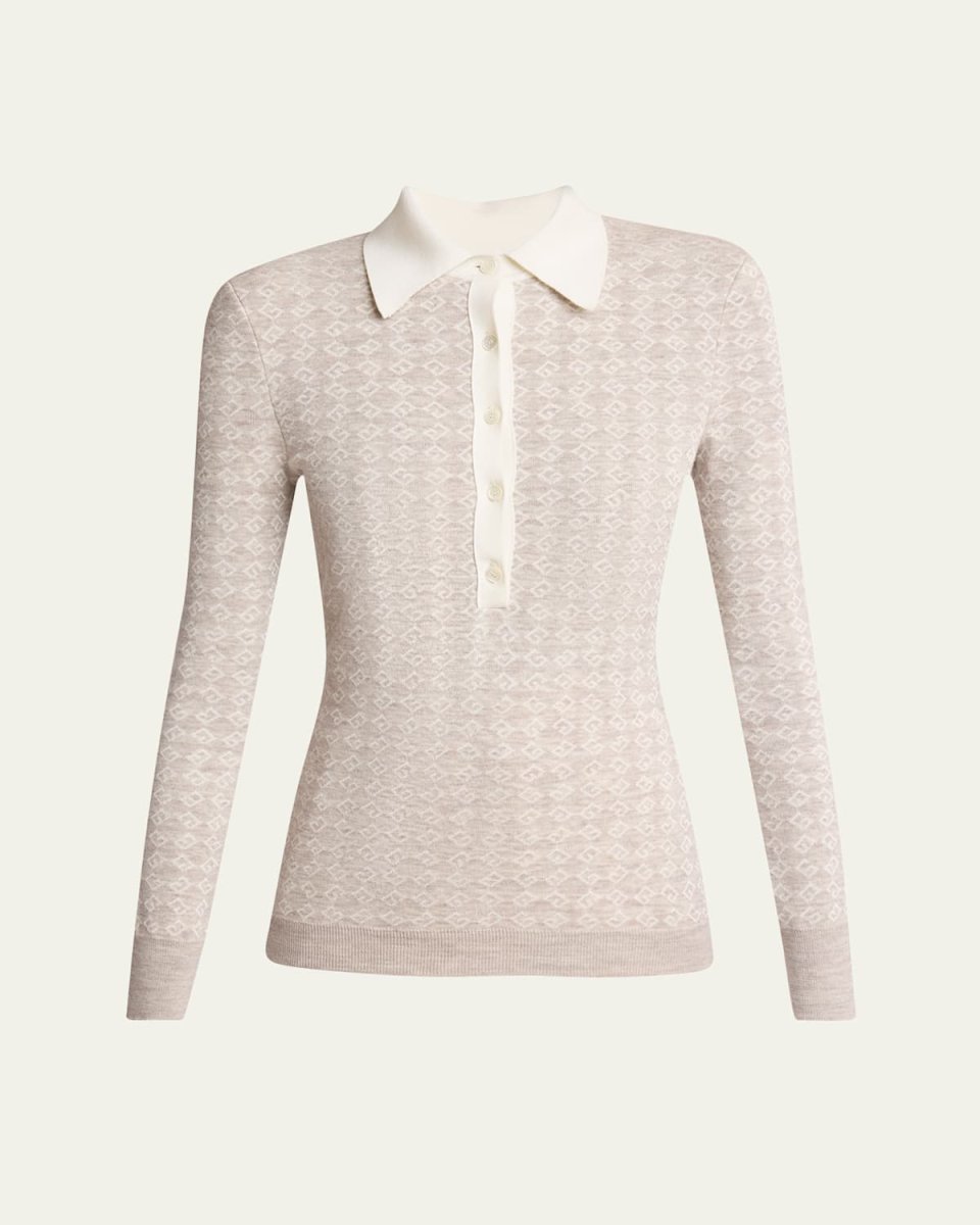 Wool Polo Sweater